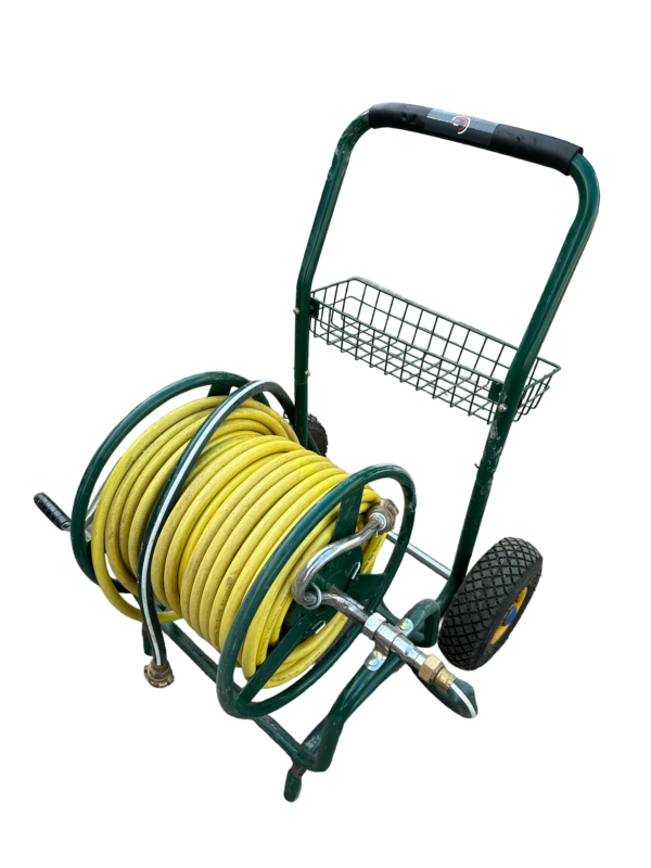 Tuinslang met haspelwagen - Afbeelding 2